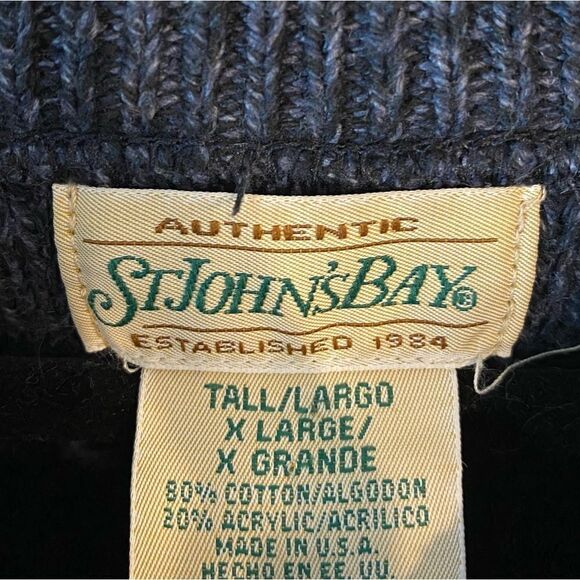 Vintage St. John’s Bay Dads Style Warm Cozy Oversized Sweater - Picture 5 of 5